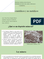 Depósitos Metálicos y No Metálicos - PP