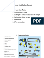 Fuel Sensor Installation Manual