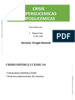 Crisis Hipoglicemicas y Hiperglicemicas FINAL