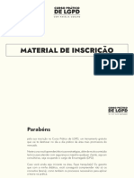 Material de Inscrição - Curso LGPD