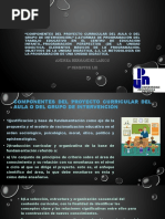 Componentes Del Proyecto Curricular Del Aula - Segunda Semana
