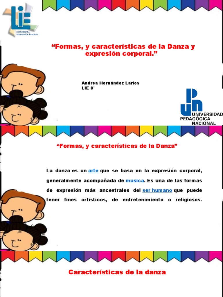 Danza y Expresion Corporal | PDF | Bailes | Comunicación no verbal