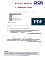 Section Check in - Extra Pure: Groups: Questions