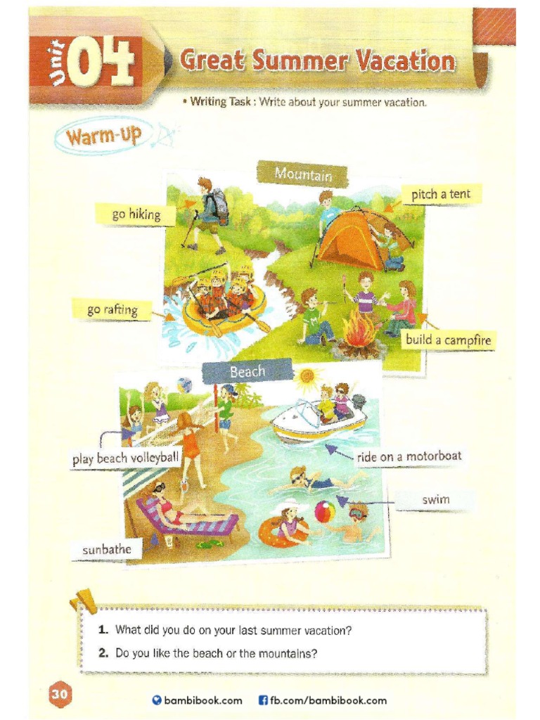 Topic Vacation | PDF