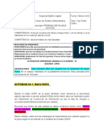 Actividad No 1: Matriz Dofa