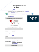 Hepatitis Aguda Grave de Causa Desconocida en Niños