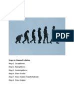 Carandang, Jarrel M. BSIT-1.2-B: Stages in Human Evolution