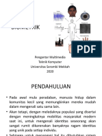 MKT102 - Pengantar Multimedia - 014 - Biometrik 1