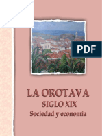 La Orotava en el siglo XIX  sociedad y economía