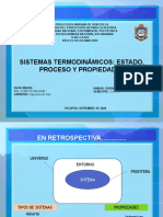 Termodinámica Estado Proceso y Propiedades Clase 3 y Clase 4