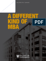 Corporate Residency MBA Program