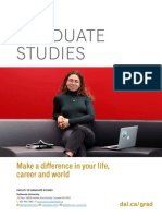 Graduate Studies at Dalhousie University