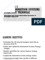 Chapter 1 The Information Systems Strategy Triangle