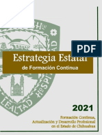 CHIHUAHUA Estrategia Estatal FormacionContinua 2021