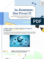 Etika, Keamanan, Dan Privasi Ti Lia & Ovi - Literasi Data Dan Teknologi