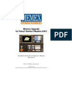 M100602D - Memex II Memory Upgrade For Fanuc 0 Manual