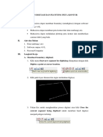 Modul 3 Digitasi Dan Plotting Peta Kontur