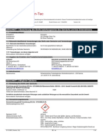 Material Safety Datasheet DX CARTRIDGES CLEAN TEC DE Material Safety Datasheet IBD WWI 00000000000005063634 000