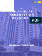 PKTBT Nilai-Nilai Kementerian Keuangan