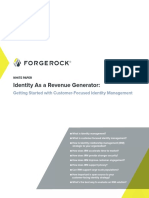 Identity As A Revenue Generator:: Getting Started With Customer-Focused Identity Management