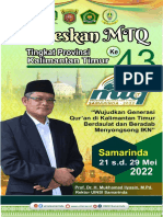 Spanduk Sukses MTQ 2022 New