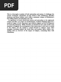 (The Wiles Lectures) Adrian Hastings - The Construction of Nationhood - Ethnicity, Religion and Nationalism-Cambridge University Press (1997)