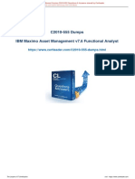 C2010-555 Dumps IBM Maximo Asset Management v7.6 Functional Analyst