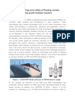 Study On Technology and Safety of Floating Nuclear Power Plants Using Small Modular Reactors