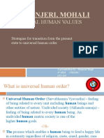 Universal Human Values: CGC Jhanjeri, Mohali