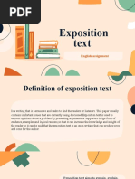 Exposition Text: English Assignment