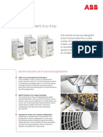 ABB Micro Drives: ACS150, 0.37 To 4 kW/0.5 To 5 HP