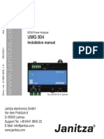 Installation Manual: BCM Power Analyser