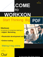 Welcome Workxon: Start Thinking Big!