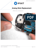 PSP 300x Analog Stick Replacement: Written By: Mbnewsom