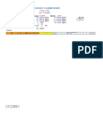 Calcucation of Columns Rebars