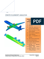 Finite Element Analysis: Course Contents