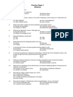 Practice Test-SST (History) - Rise of Nationalism in Europe - ANM - 20.04.2021