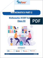 Class 12 Mathematics Part-II NCERT Solution