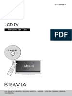 Manuale TV Sony LCD