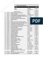 41 - 24 - Training Calendar 2011