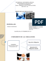 Diapositivas de Cumplimiento de Las Obligaciones Listo