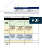 6° Rubrica Evaluacion de Avance Del Proyecto 08