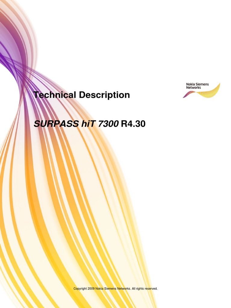 Tech HiT7300 | PDF | Wavelength Division Multiplexing | Computer Network