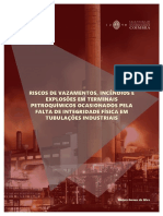 NR 13 - Riscos de Vazamentos, Incêndios e Explosões Pela Falta de Integridade Física em Tubulações Industriais