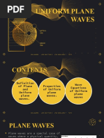 Uniform Plane Waves