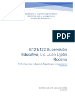 Perfil Del Supervisor en Guatemala