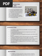 Project - Fire Detection and Extinguishing Robot