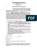 Autorizacion Datos Clientes Centro 2022