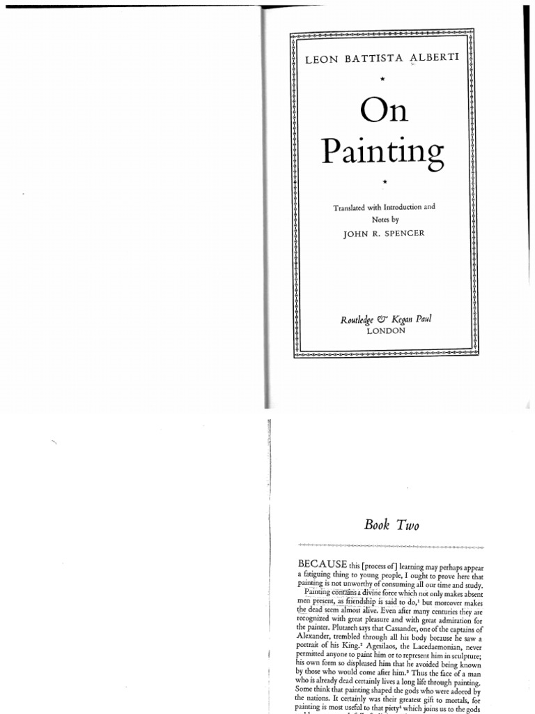 Leon Batista Alberti On Painting PDF