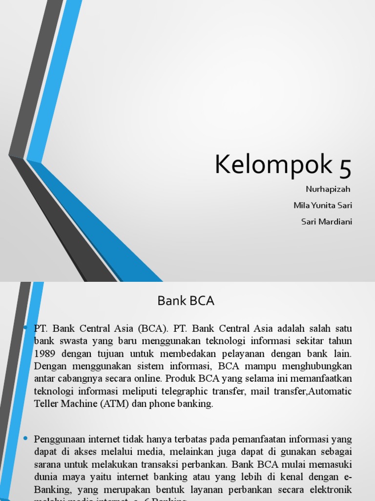 Produk dan Layanan Unggulan BCA | PDF